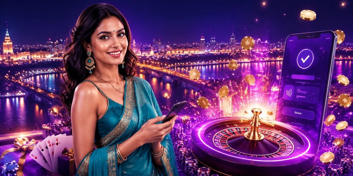 Mobile payment happening at Ahmedabad riverfront with traditional attire