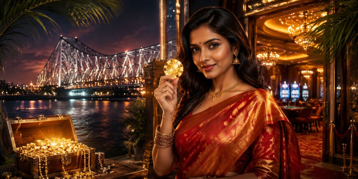 Player enjoying mobile casino responsibly in Kolkata